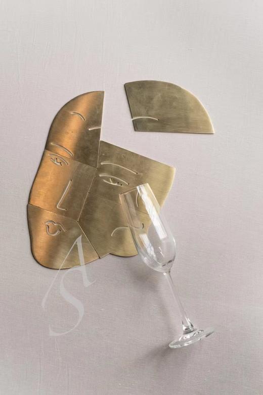 The Empathist 脸谱拼图杯垫 商品图0