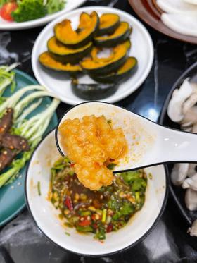 百味佐料机丨家庭火锅蘸料+虾滑丸子