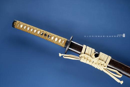 三希堂  出云系列  棕榈涂舞鹤打刀  未开刃 商品图8