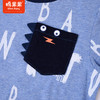 棉果果夏季男童纯棉满印花纱短袖T恤M212140222351 商品缩略图5