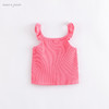 马克珍妮夏装新款 女童木耳边针织吊带背心220876 商品缩略图4