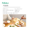 FaSoLa实木筷子高档家用无漆无蜡木质家庭公筷耐高温工具紫檀木筷 商品缩略图1