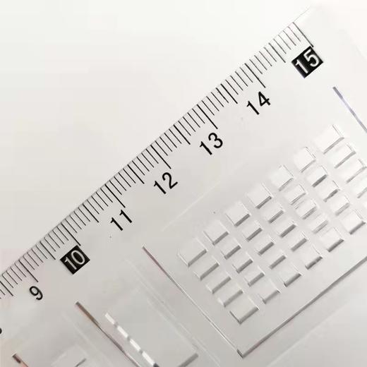 发爱好LB0321考试专用多功能答题尺中小学生透明直尺答题卡涂卡尺15cm美术画画尺子绘图仪尺刻度尺 商品图1