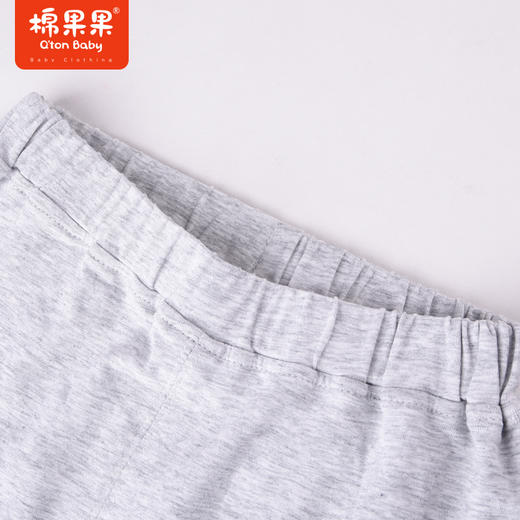 棉果果夏季男童纯棉针织七分工装裤M212201222274 商品图3