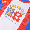 棉果果夏季男童纯棉运动短袖拼色T恤M212140222270 商品缩略图4