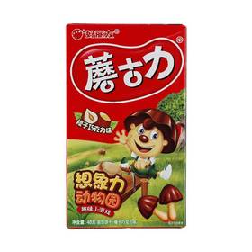 好丽友蘑古力榛子巧克力味装饰饼干 48克/盒