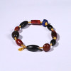 西亚高古红黑玛瑙+青金石手串 商品缩略图0