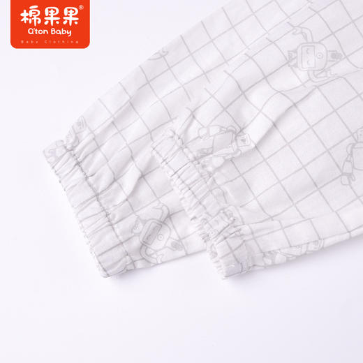 棉果果夏季男童全棉印花长袖外套M212100222330 商品图4