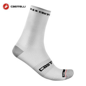 正品蝎子castelli Rosso Corsa Pro 15cm 夏季男女骑行袜透气排汗