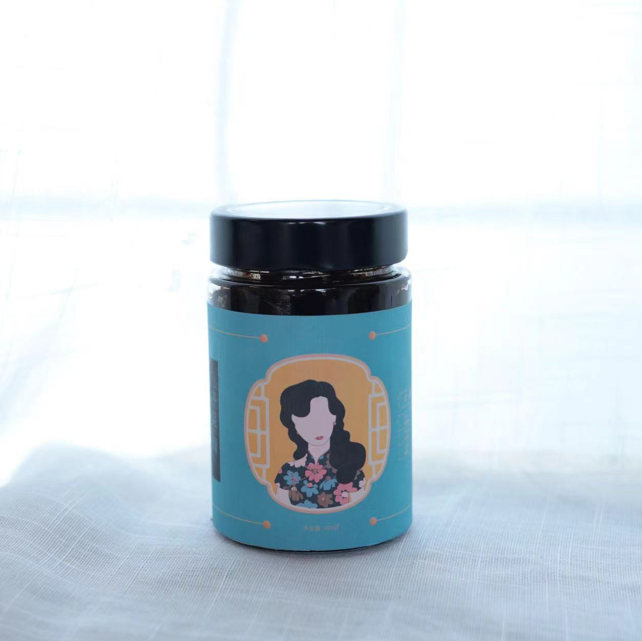 【玉灵膏】传统食养古方 桂圆肉进口西洋参柴火蒸制 无任何添加 400克/瓶顺丰包邮