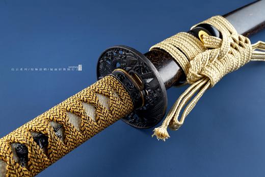 三希堂  出云系列  棕榈涂舞鹤打刀  未开刃 商品图2