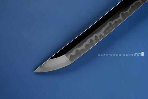 三希堂  出云系列  棕榈涂舞鹤打刀  未开刃 商品图5