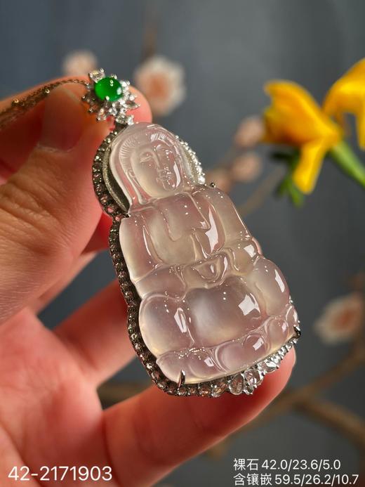 42-2171903，玻璃观音吊坠，39999 商品图6