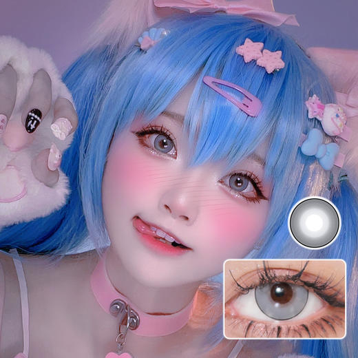 DGUGU COS年抛·冰糖系列 冰糖玫红/金/蓝/绿/紫/灰 COSPLAY小圆环 商品图4