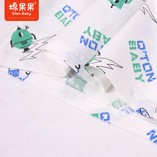 棉果果夏季男童纯棉满印背心M212170222323 商品图3
