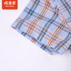棉果果夏季男童纯棉短袖格子衬衫M212153222329 商品缩略图3