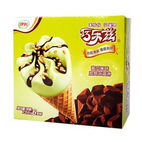 伊利巧乐兹蜜瓜口味脆筒冰淇淋 73克一支