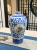 涂杏花：青花加彩缠枝莲开窗八仙过海梅瓶 商品缩略图0