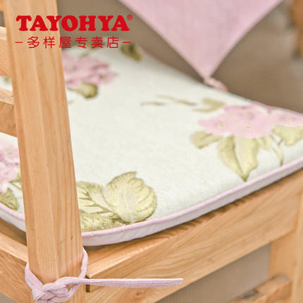 多样屋花锦绣防滑椅垫方形餐桌椅垫椅子坐垫田园风 商品图1