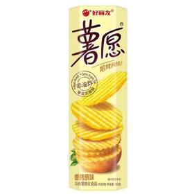 好丽友薯愿马铃薯膨化食品(香烤原味) 104克/罐