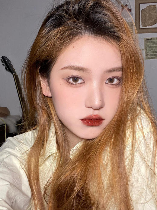 【平价年抛】小野棕 Hymora  | 小直径14.0，着色13.0  | 【同品牌多副更划算,选款色板在详情页138一副 198两幅 238三副】棕色美瞳 商品图11