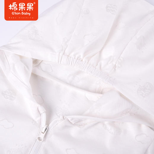 棉果果夏季男女童纯棉针织长袖外套M212100222276 商品图4