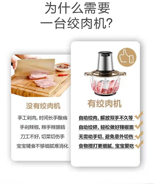 苏泊尔绞肉机 商品图8