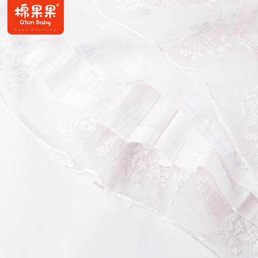 棉果果夏季女童披肩绣花网纱连衣裙（没有皇冠小发饰哦~）M222701422303 商品图3