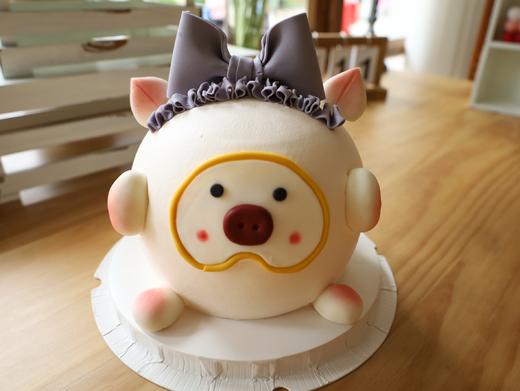 蝴蝶结小猪 商品图0