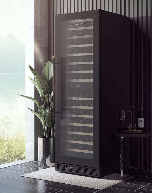 HCK哈士奇SC-430WD红酒柜客厅办公室嵌入式冷藏恒温174瓶风冷无霜 商品图0