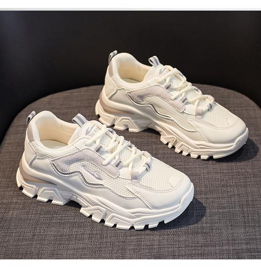 柳岩/车晓代言！【时尚未来风设计】万沃秋款老爹鞋  缓震橡胶鞋底 视觉增高6cm 版型偏小 建议拍大一码 商品图6