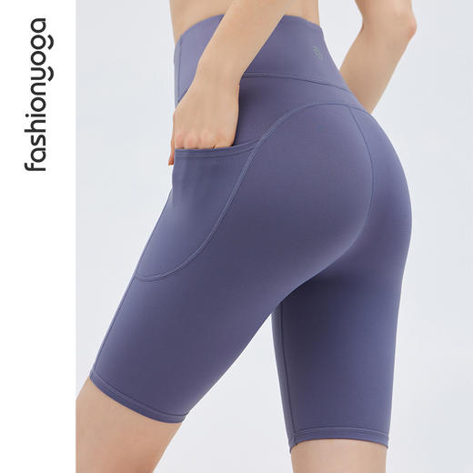 凡圣瑜伽带兜运动瑜伽五分裤FC12503  商品图2