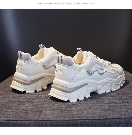 柳岩/车晓代言！【时尚未来风设计】万沃秋款老爹鞋  缓震橡胶鞋底 视觉增高6cm 版型偏小 建议拍大一码 商品图7