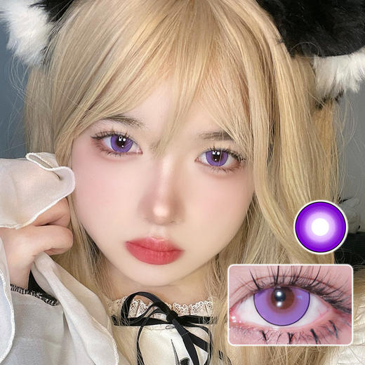 DGUGU COS年抛·冰糖系列 冰糖玫红/金/蓝/绿/紫/灰 COSPLAY小圆环 商品图6