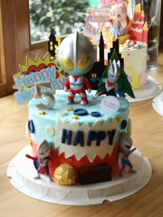 球形奥特曼（球形不能做树莓桃胶和木槺冰淇淋口味噢 如果需要这两个口味就做正常圆形） 商品图3