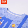 棉果果夏季男童字母纯棉满印短袖T恤时尚M212140222350 商品缩略图1