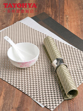 多样屋加厚编织餐垫隔热垫子防烫碗垫（具体花型请添加导购V信咨询）