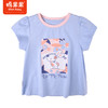 棉果果夏季女童纯棉泡泡短袖T恤M222140222283 商品缩略图0