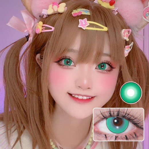 DGUGU COS年抛·冰糖系列 冰糖玫红/金/蓝/绿/紫/灰 COSPLAY小圆环 商品图3