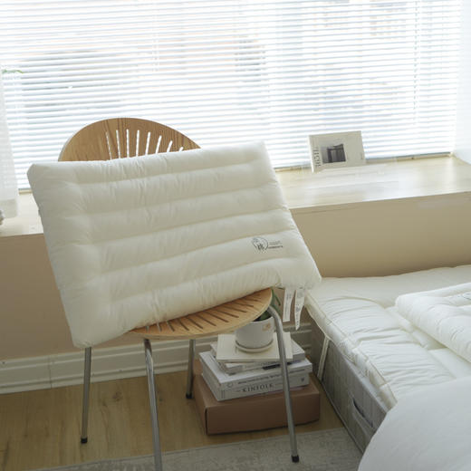 【中文原棉烫画单边低枕】超柔烫画单边枕芯原棉酒店蓬松单边低枕头 商品图3