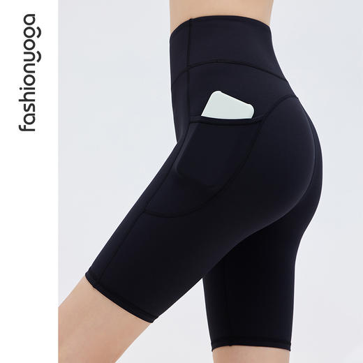 凡圣瑜伽带兜运动瑜伽五分裤FC12503  商品图7