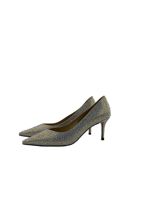 SAFICOO 定制镶钻工艺真皮女士高跟鞋 商品图5