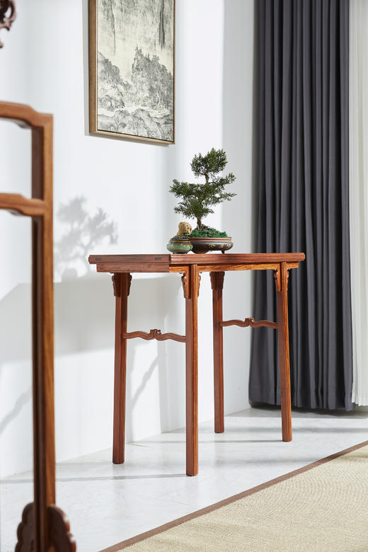 红桥红  家具严选  缅甸花梨（大果紫檀）【98 云熙 平头案】 商品图6