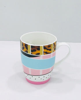 5F隆昌瓷器野性食尚胶套杯