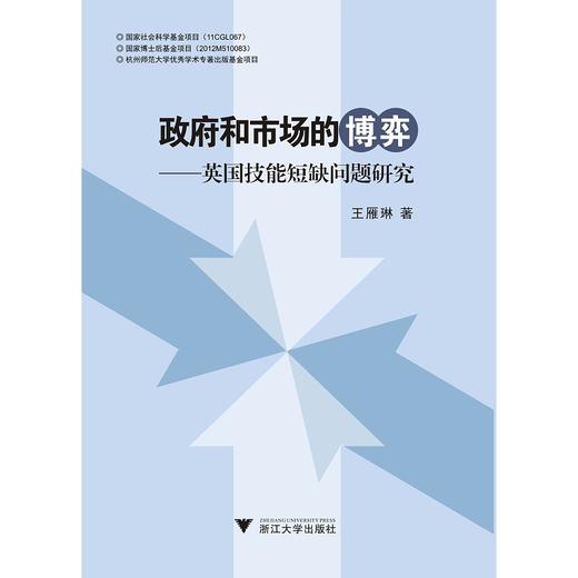 政府和市场的博弈 ——英国技能短缺问题研究/王雁林/浙江大学出版社 商品图0