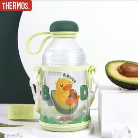 膳魔师B.Duck夏季tritan果汁杯(牛油果）430ml