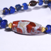 印度河谷高等级红缟玛瑙珠+青金石项链 商品缩略图3