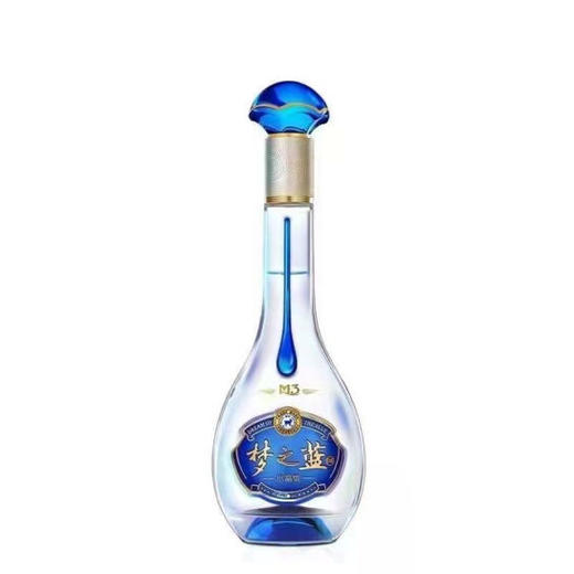 洋河梦之蓝M3水晶版-40.8度-浓香型白酒-550ml 商品图1