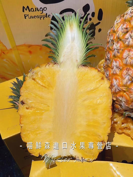 【小时达】芒果凤梨（超甜胖墩）单果2斤+ 商品图0