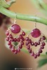 SpoiledBrat Jewelry 风铃系列红宝石耳环 商品缩略图1